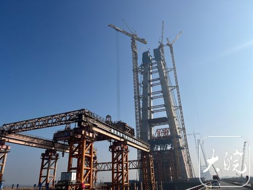 天堑跨新程 探访马鞍山公铁两用长江大桥施工作业现场